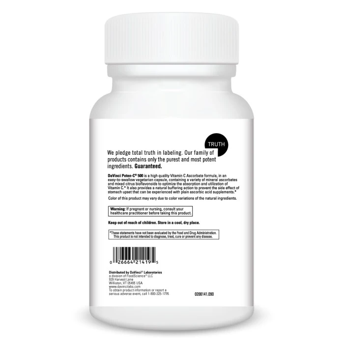 DaVinci Poten-C® 500 (90) By DaVinci Labs