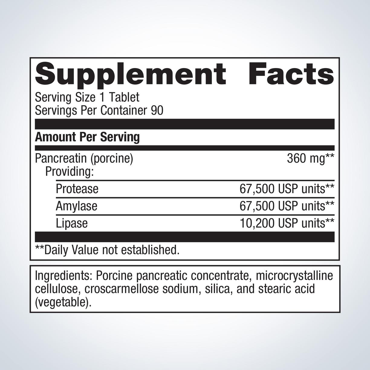SpectraZyme® Pancreatic Enzymes By Metagenics
