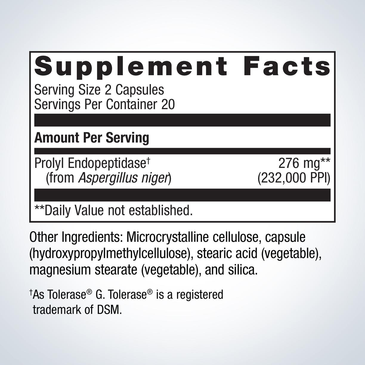 SpectraZyme® Gluten Digest Enzymes By Metagenics