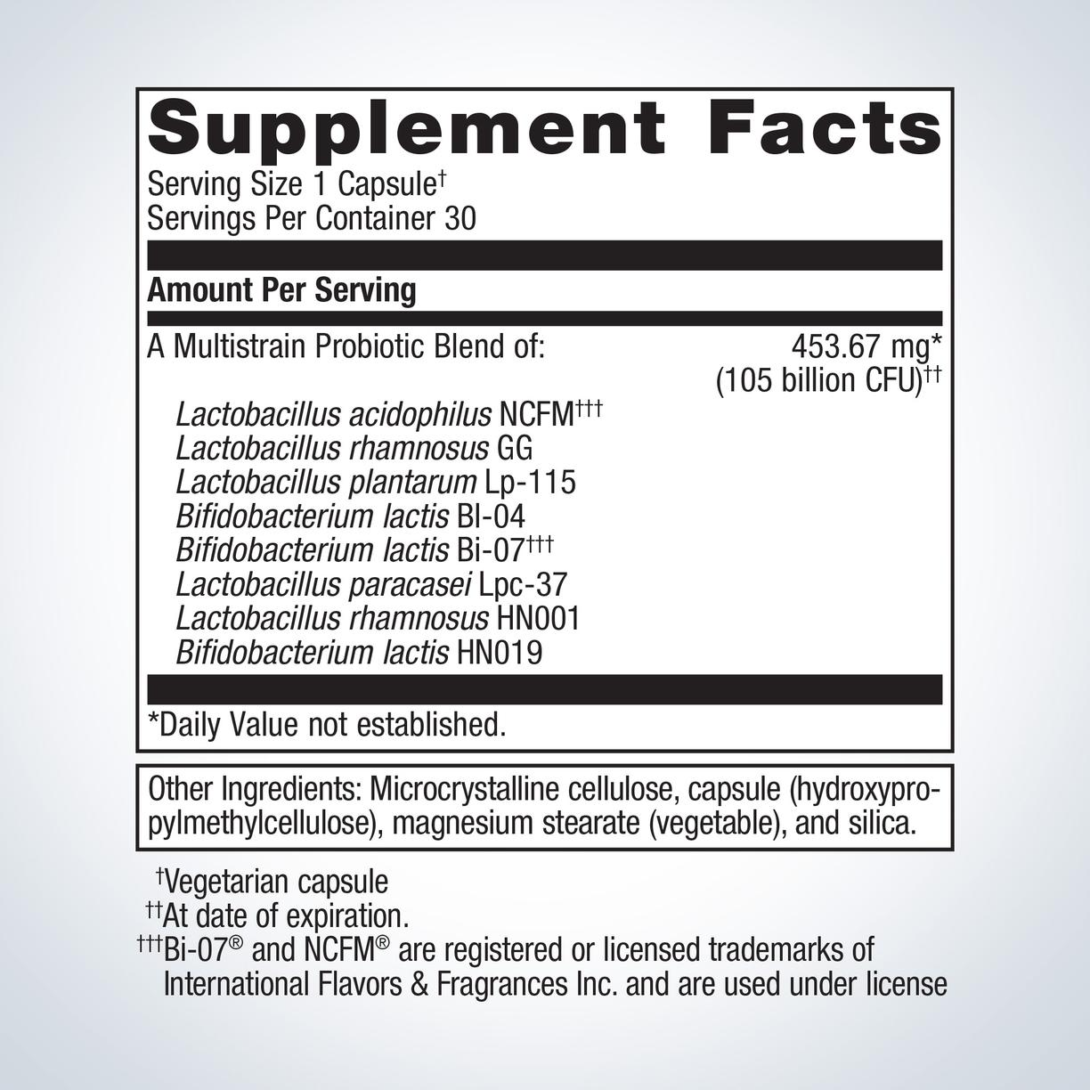 UltraFlora® BiomePro Probiotic By Metagenics