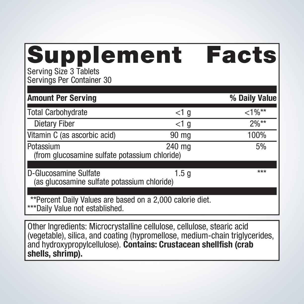 Glucosamine Sulfate By Metagenics
