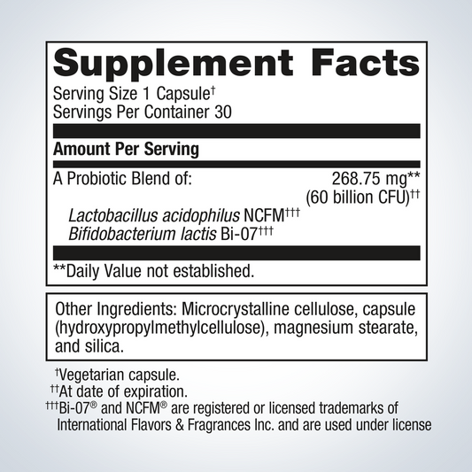 UltraFlora® IB Probiotic By Metagenics