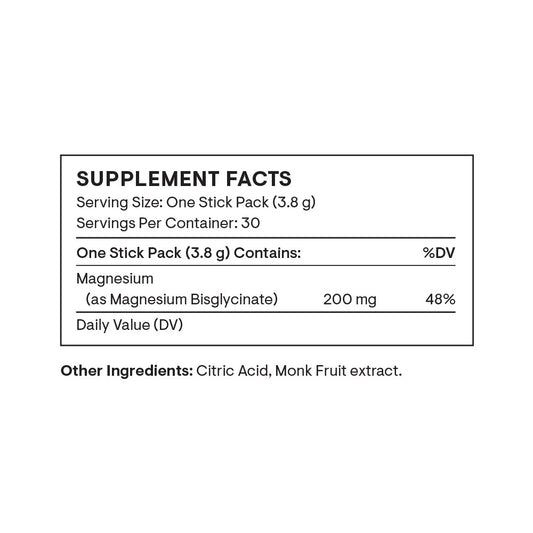 Magnesium Bisglycinate – Travel Packs by Thorne