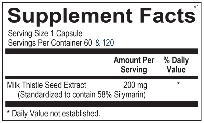 Silymarin Forte by Ortho Molecular