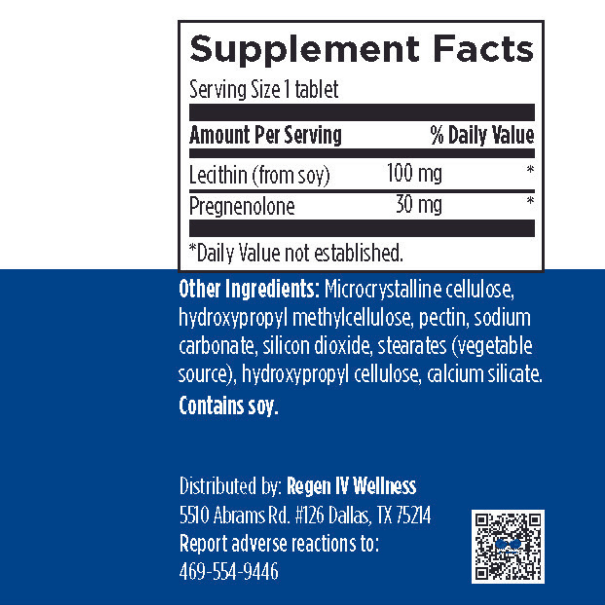 Pregnenolone ingredients