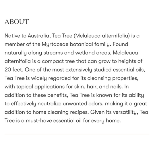 Tea Tree Oil by Young Living