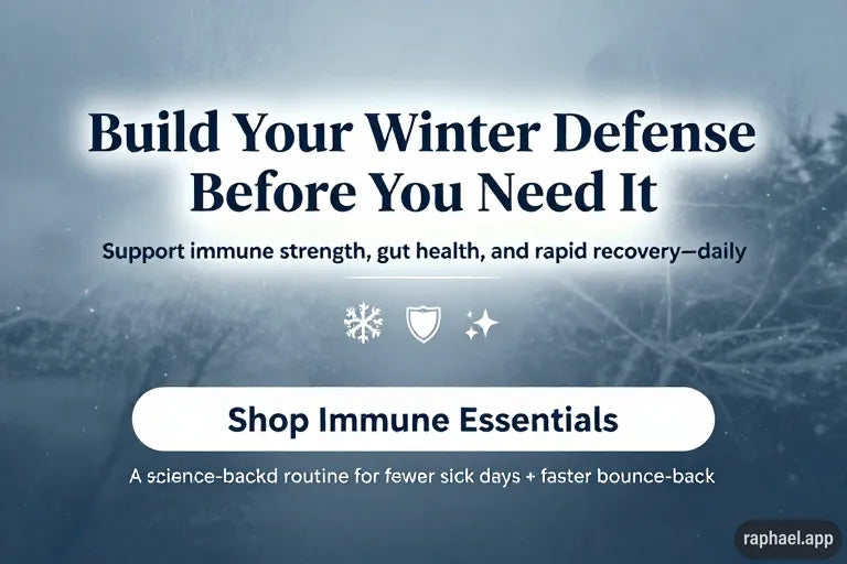 Cold & Flu Season Defense Stack: What to Take & When