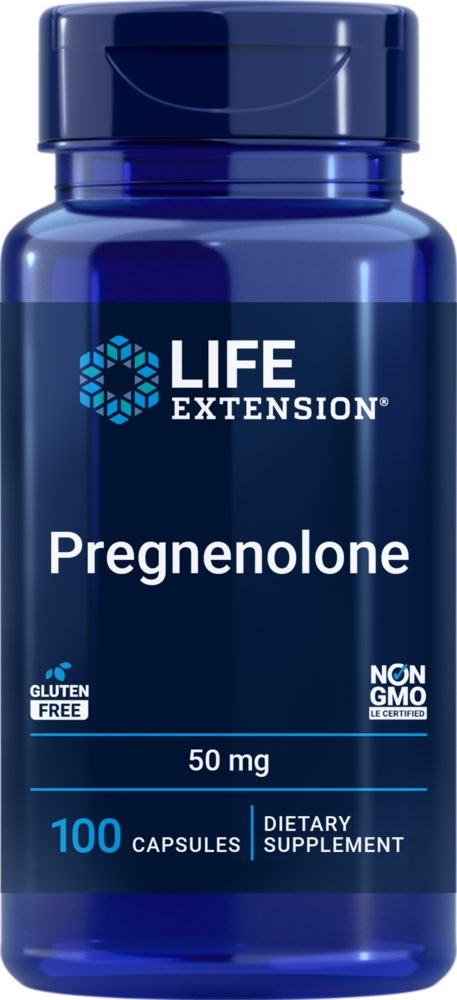 Pregnenolone 50mg by Life Extension