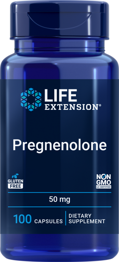 Pregnenolone 50mg by Life Extension