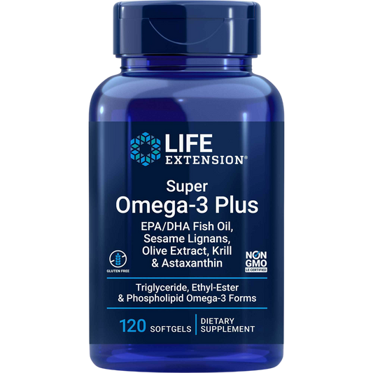 Super Omega-3 Plus EPA/DHA Fish Oil by Life Extension