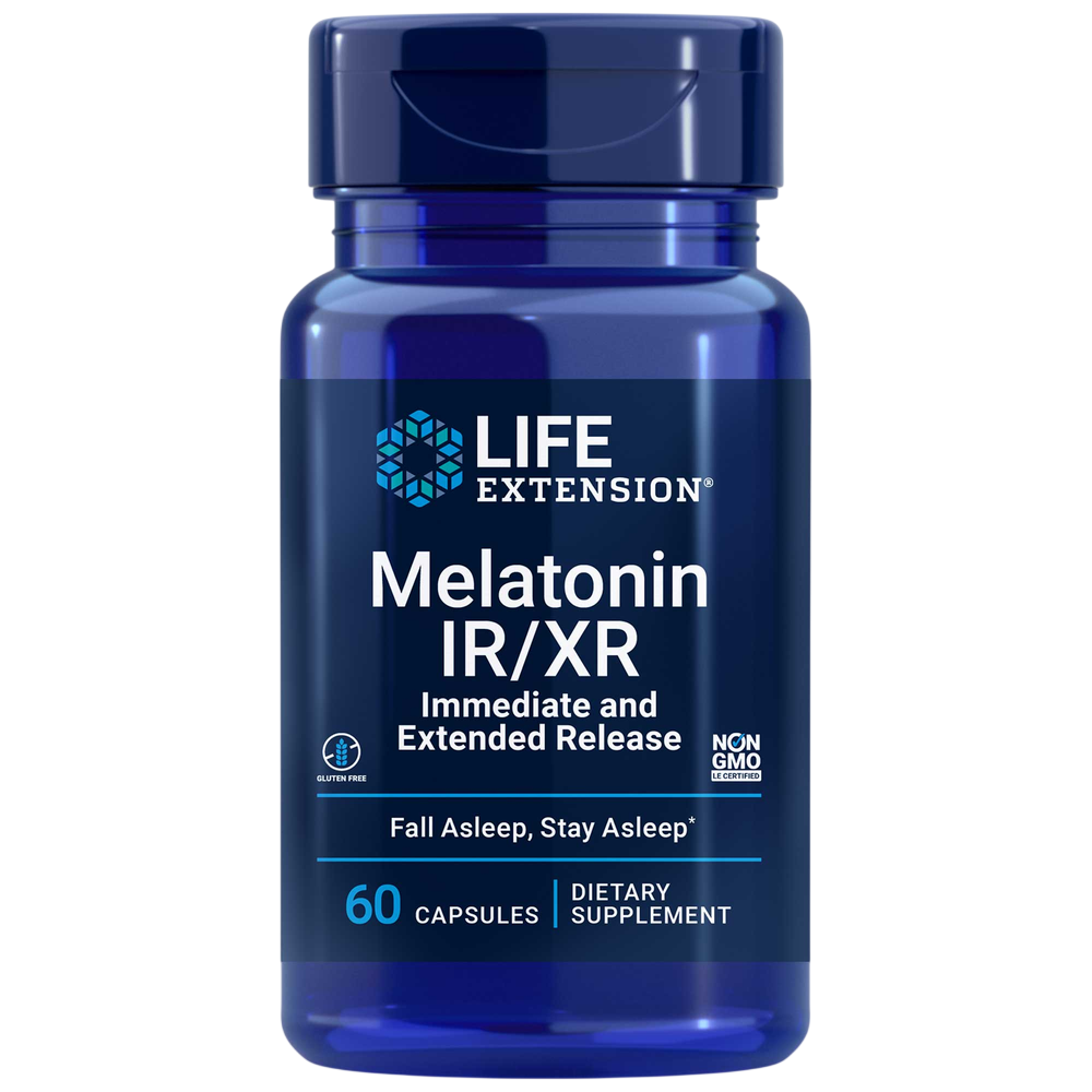 Melatonin IR/XR 1.5mg by Life Extension