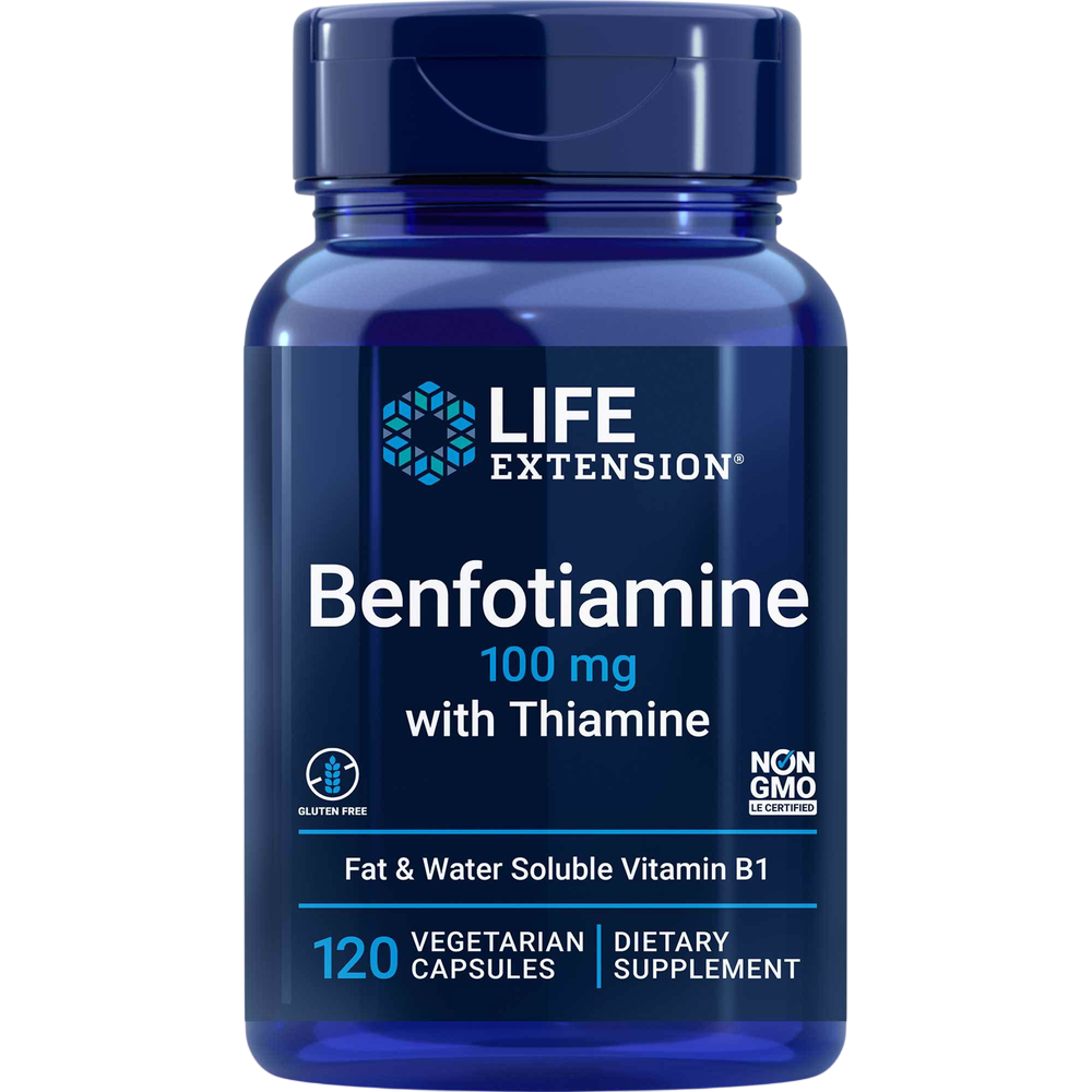Benfotiamine w/Thiamine by Life Extenstion