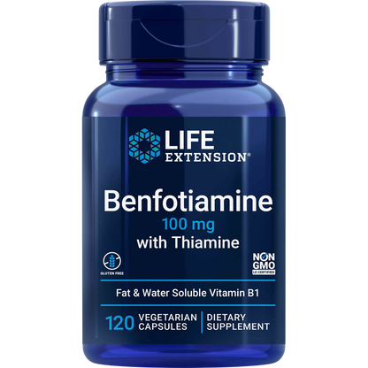 Benfotiamine w/Thiamine by Life Extenstion