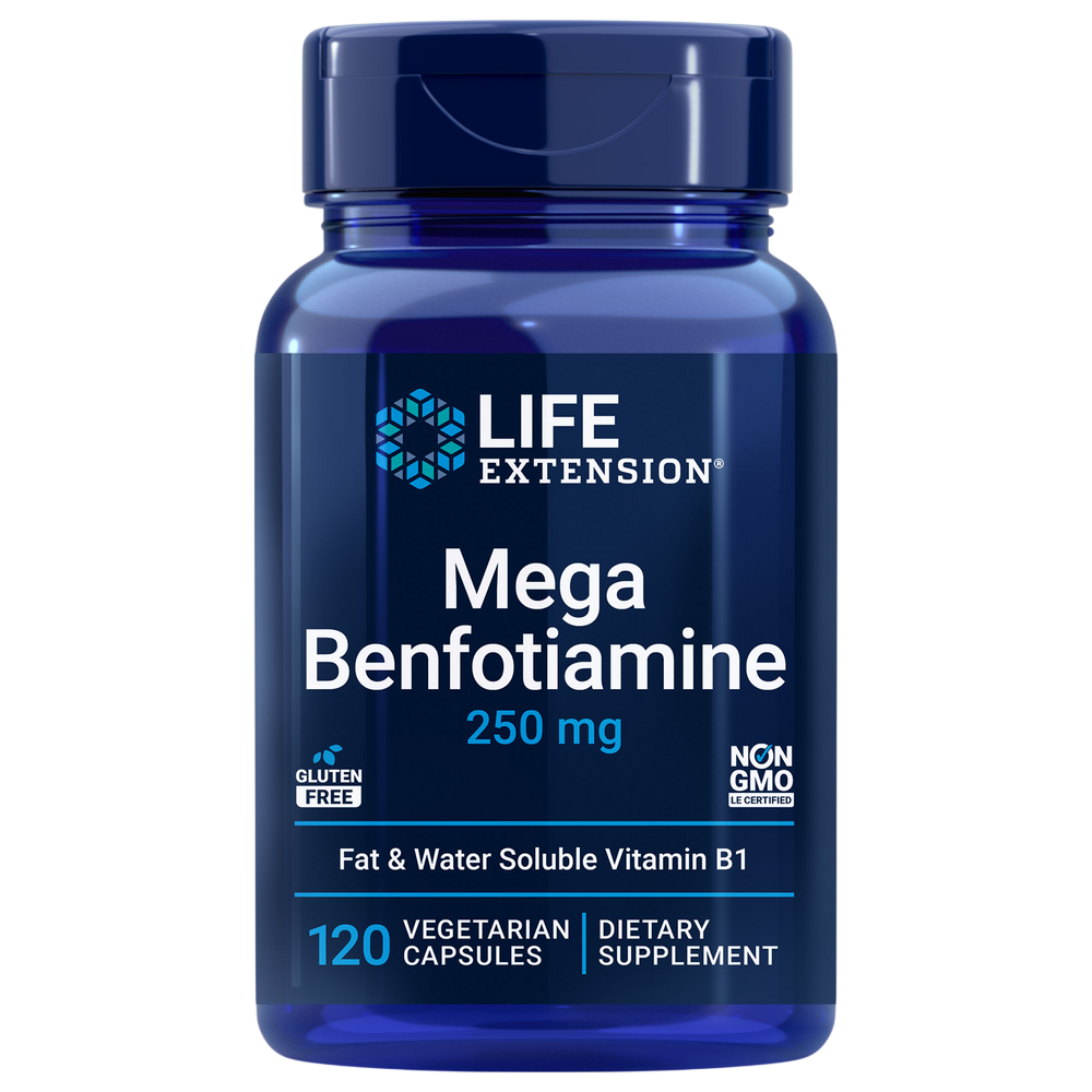 Mega Benfotiamine 250mg by Life Extension