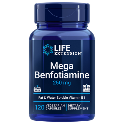 Mega Benfotiamine 250mg by Life Extension