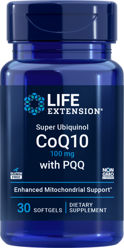 Super Ubiquinol CoQ10 with PQQ by Life Extension