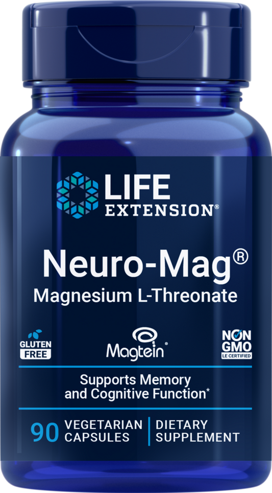 Neuro-Mag® Magnesium L-Threonate by Life Extension
