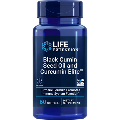 Black Cumin Seed Oil and Curcumin Elite™ Turmeric Extract by Life Extension