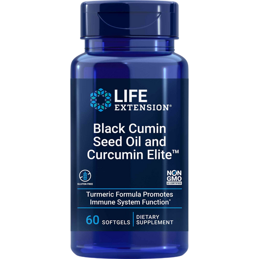 Black Cumin Seed Oil and Curcumin Elite™ Turmeric Extract by Life Extension