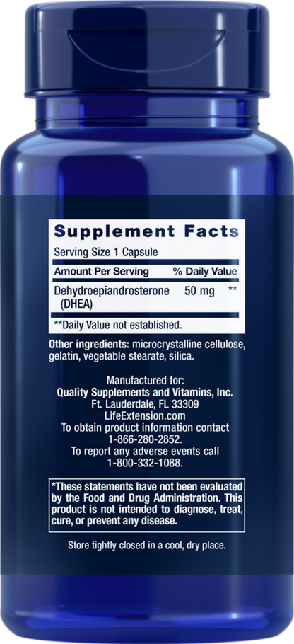 DHEA 50mg by Life Extension