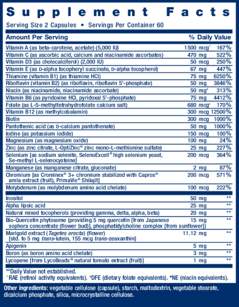 Two-Per-Day Multivitamin by Life Extension