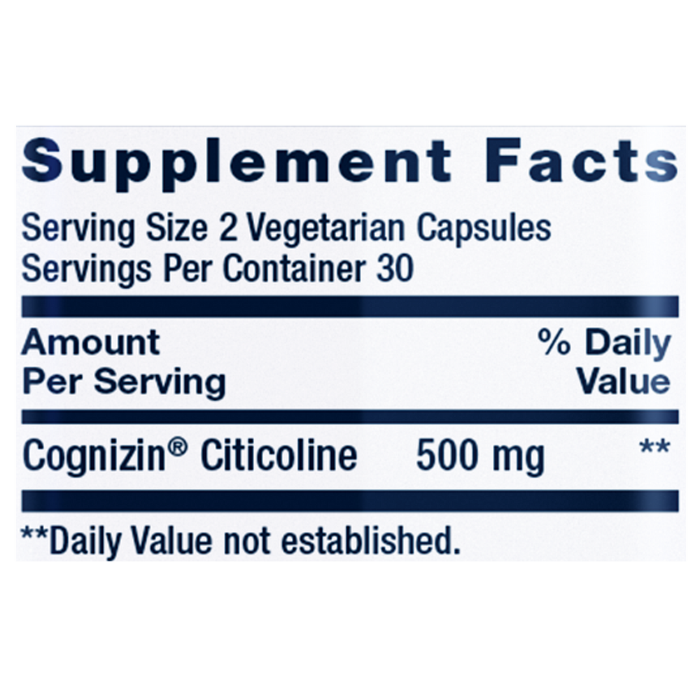 Citicoline (CDP-Choline) by Life Extension