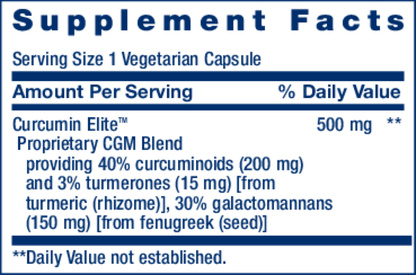 Curcumin Elite™ Turmeric Extract by Life Extension