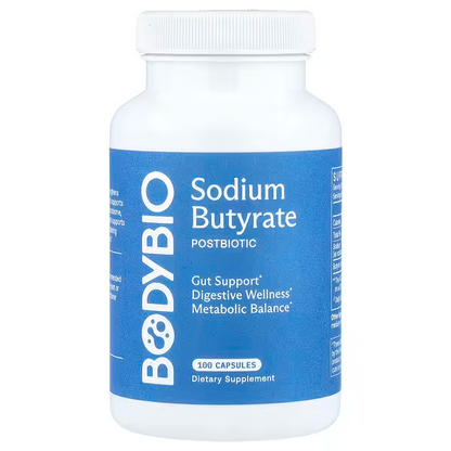 100_ct BodyBio Butyrate 