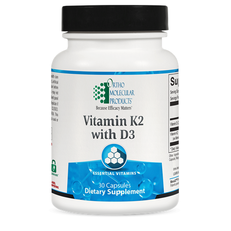 Vitamin K2 with D3 by Ortho Molecular