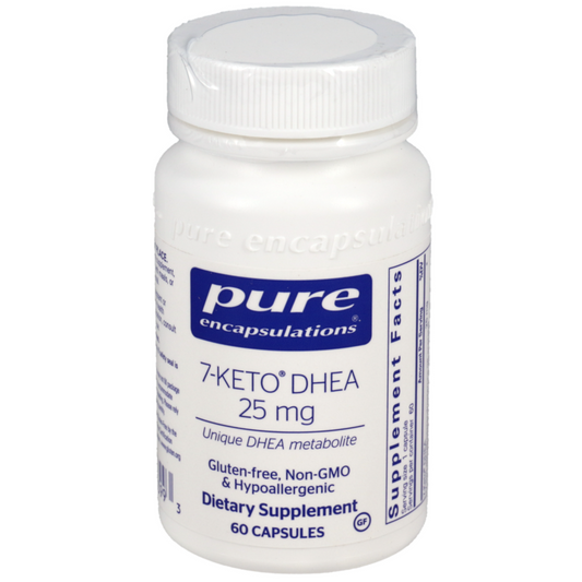 7 Keto DHEA 25 Mg Pure Encapsulations Bottles