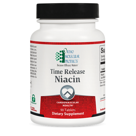 Time Release Niacin by Ortho Molecular