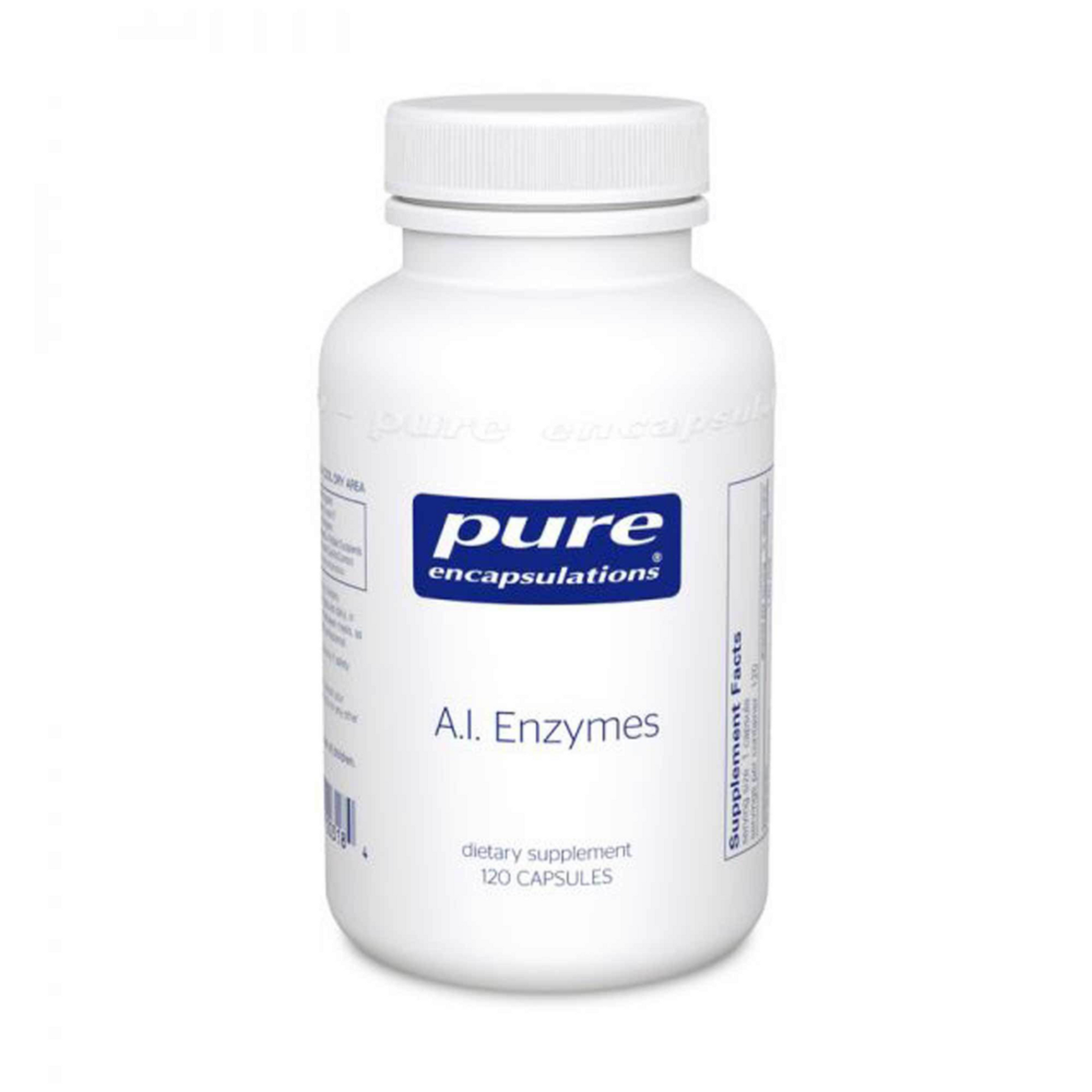 A I Enzymes Pure Encapsulations Bottle