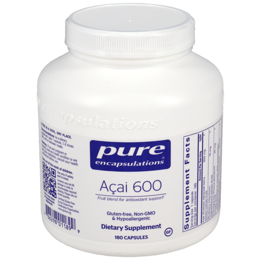 Acai 600 Pure Encapsulations Bottle