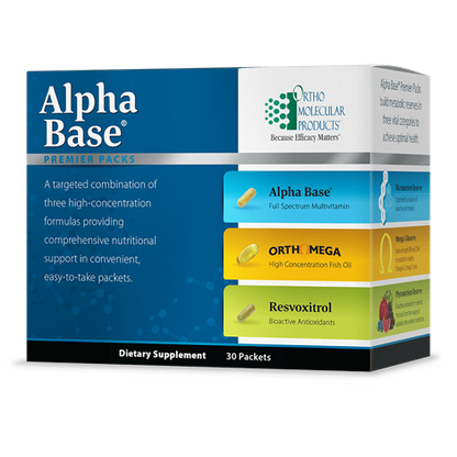 Alpha Base® Premier Packs by Ortho Molecular