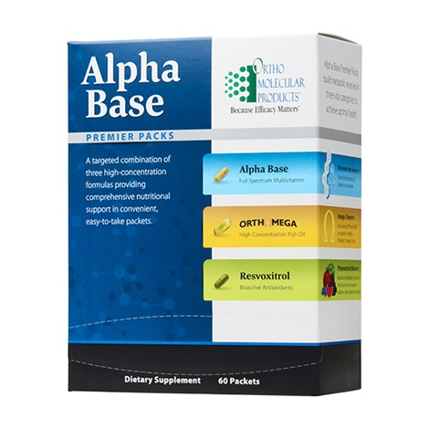 Alpha Base® Premier Packs by Ortho Molecular