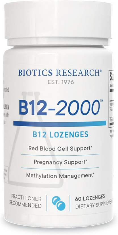 B12-2000™ Lozenges by Biotics Research