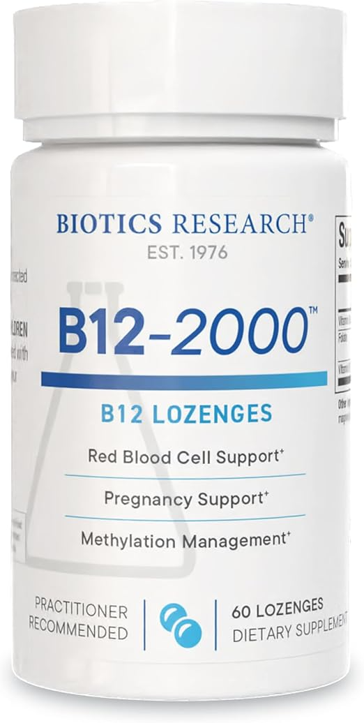 B12-2000™ Lozenges by Biotics Research