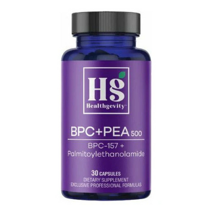 BPC-PEA500 Healthgevity Label