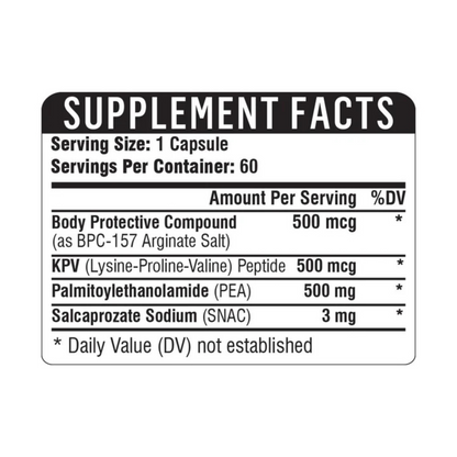 BPC-157-KPV-PEA 500 by Healthgevity