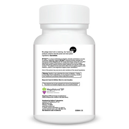 BP Elite™ (120) By DaVinci Labs Info