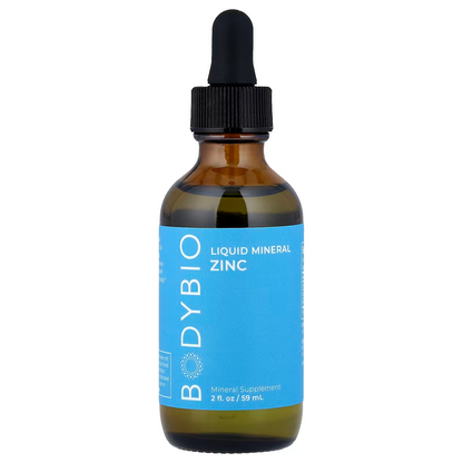 BodyBio, Liquid Mineral Zinc 2 fl oz
