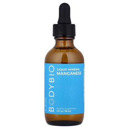 BodyBio, Liquid Mineral Manganese, 2 fl oz