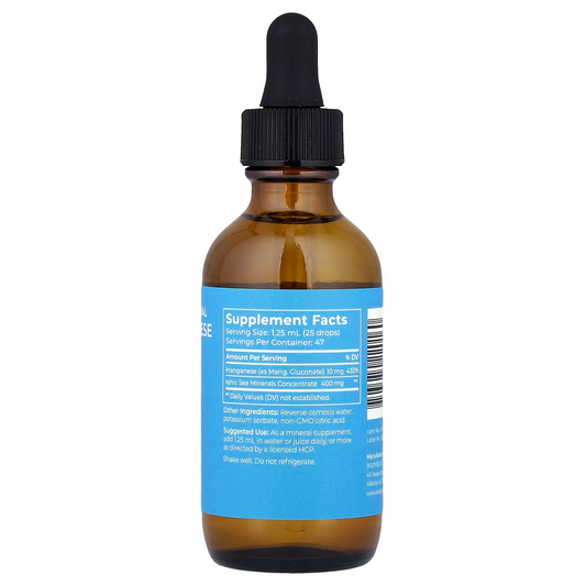 BodyBio Liquid Mineral Manganese 2 fl oz