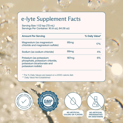 BodyBio e-Lyte - Liquid Electrolyte Concentrate