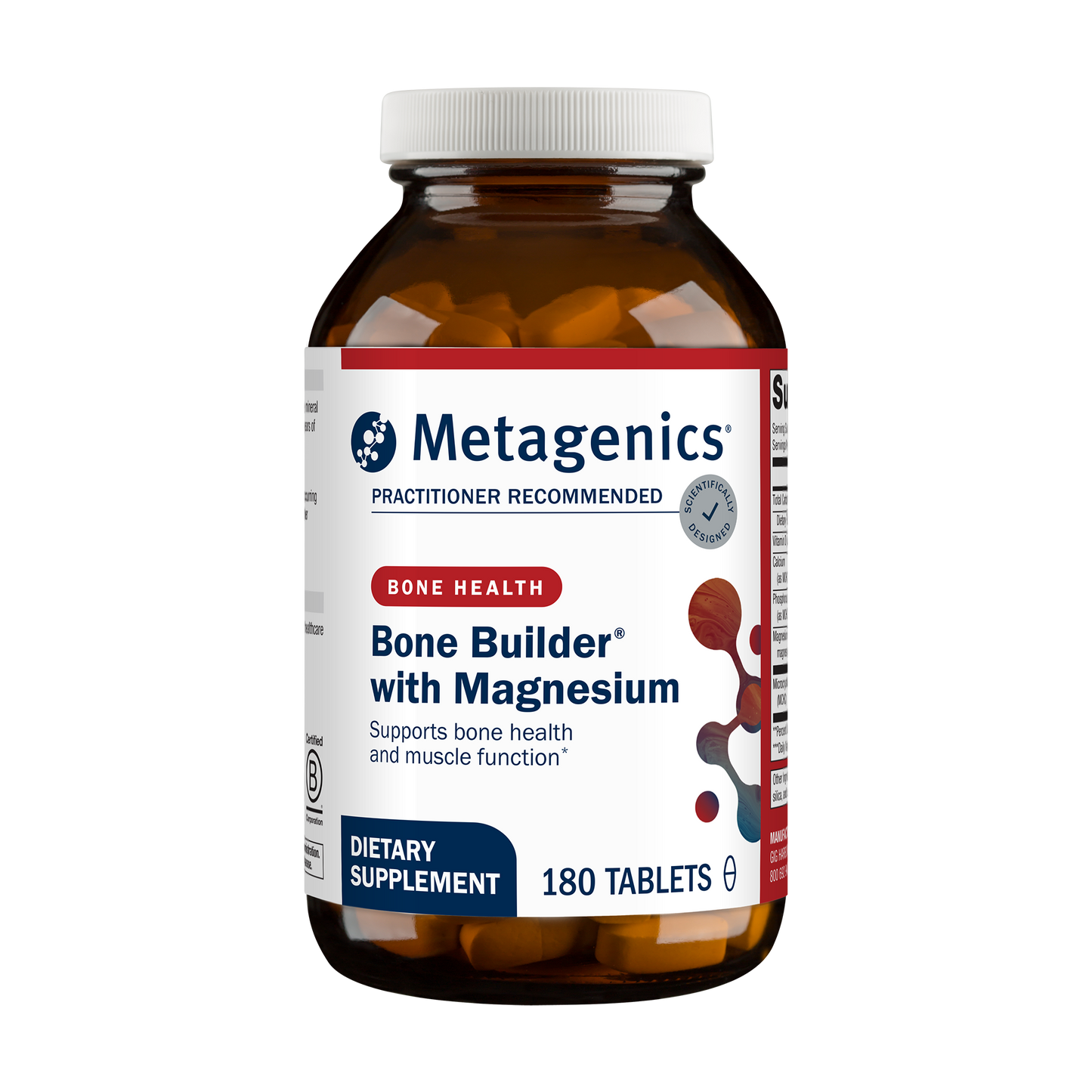 Bone Builder® with Magnesium By Metagenics