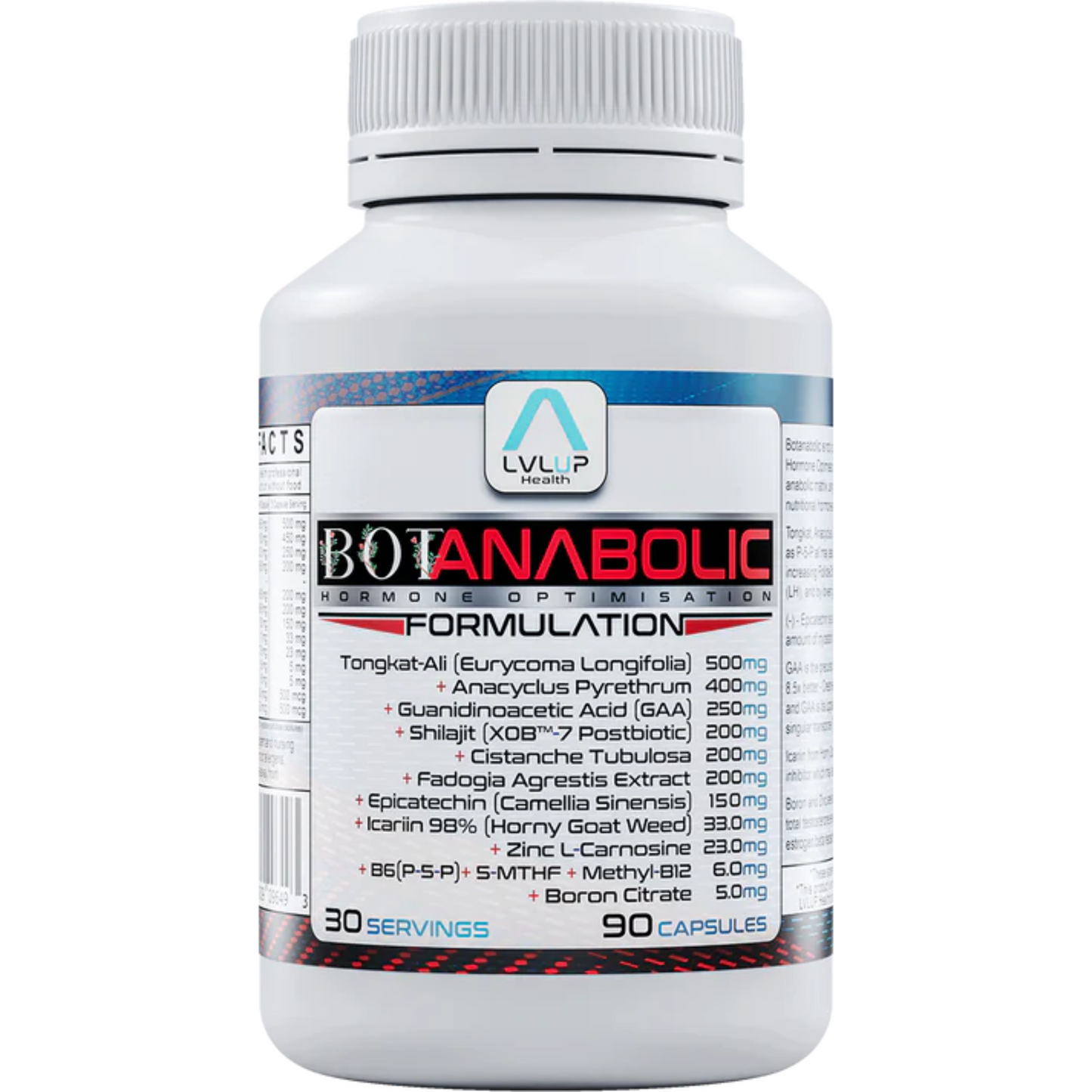 Botanabolic LVLUP Health Bottle