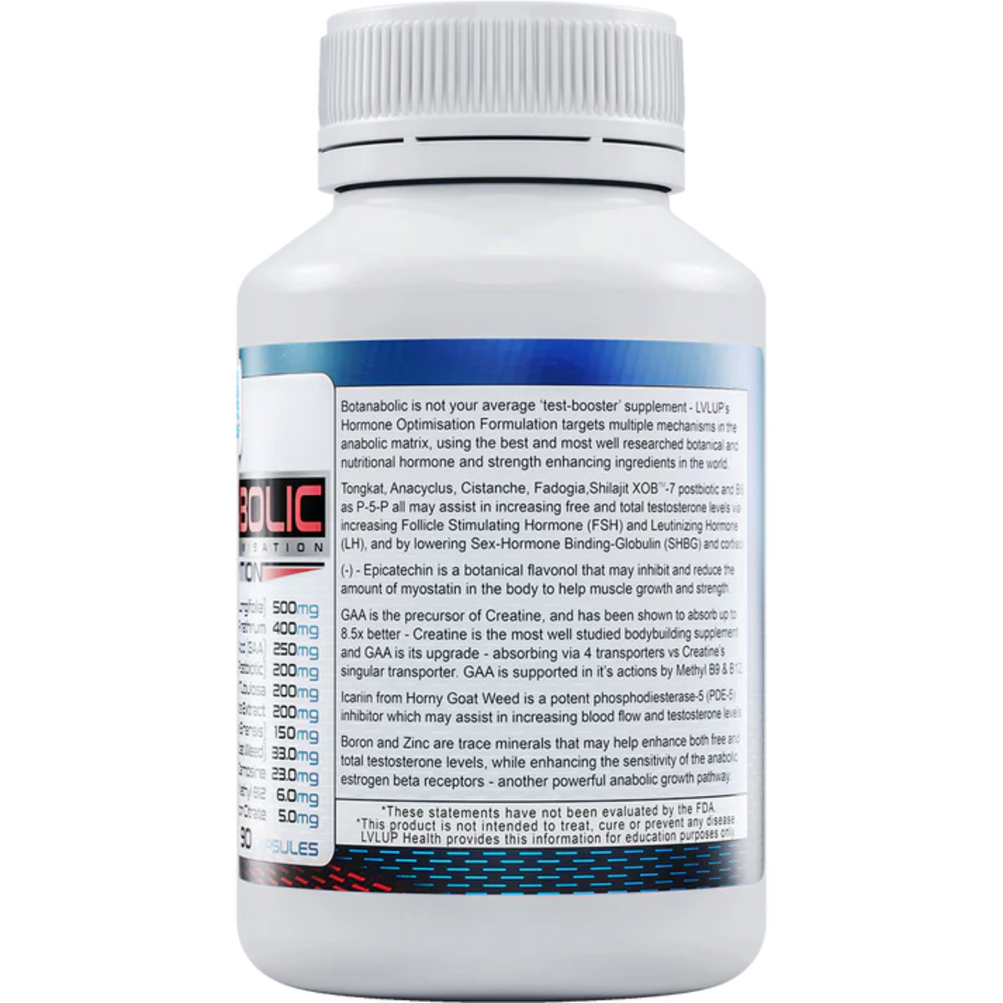 Botanabolic LVLUP Health Description