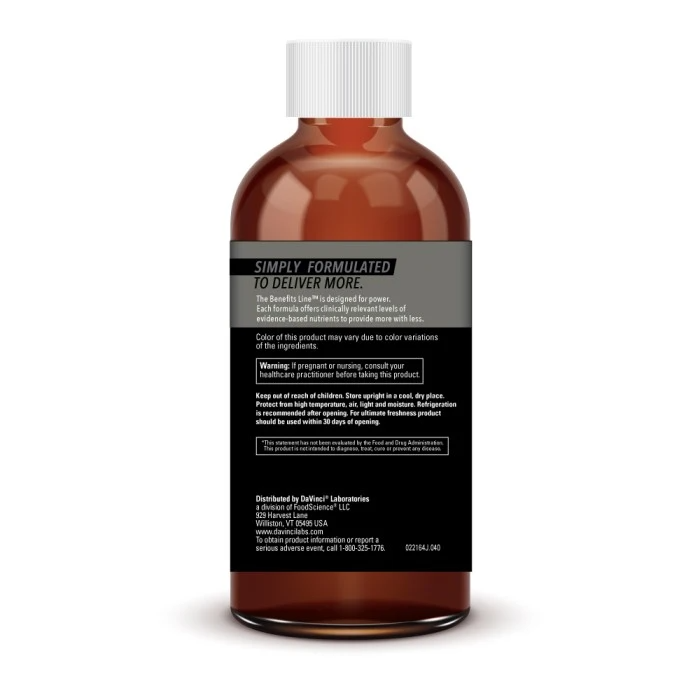 Brain Benefits™ 200ml By DaVinci Labs Info