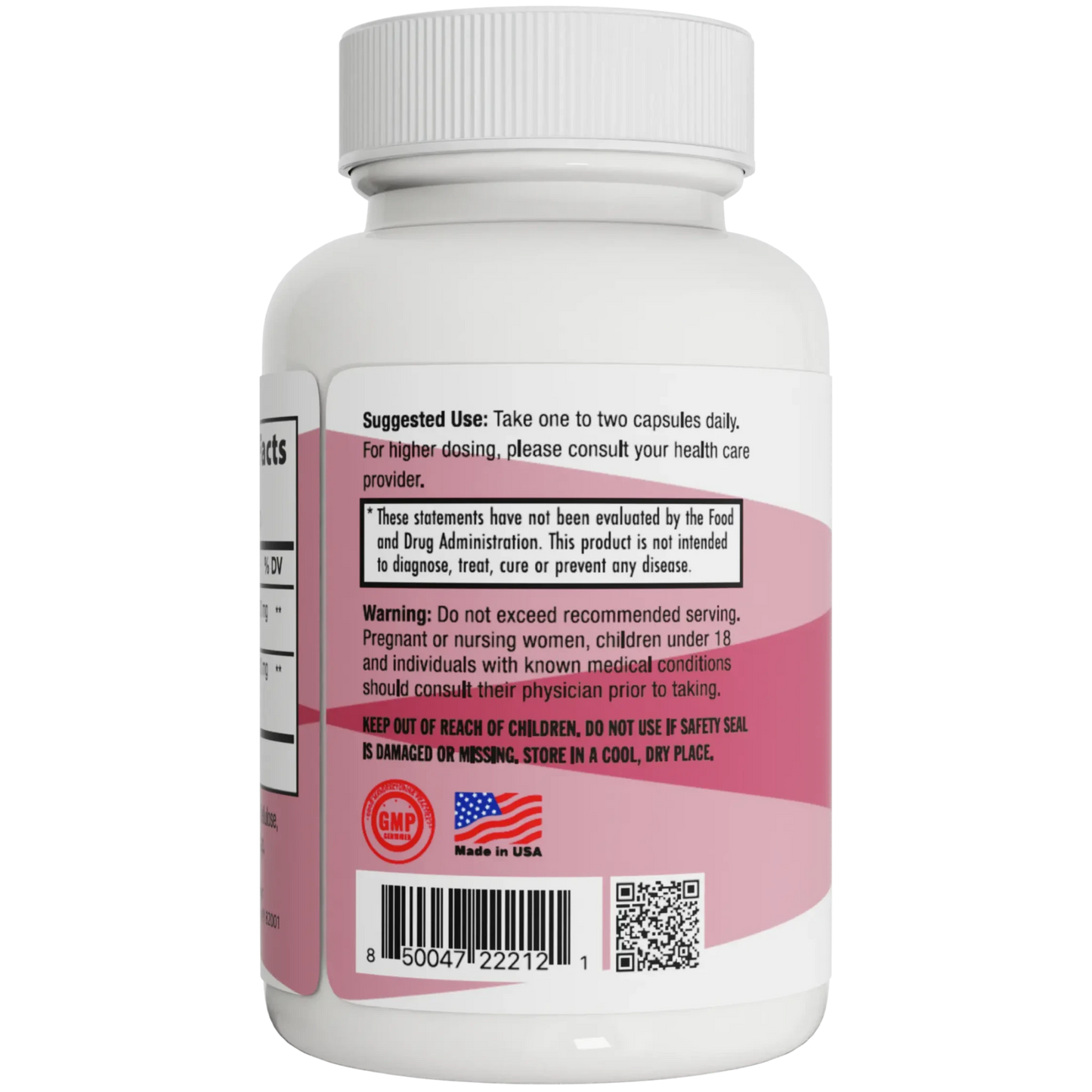Supplement bottle that is used for weight loss