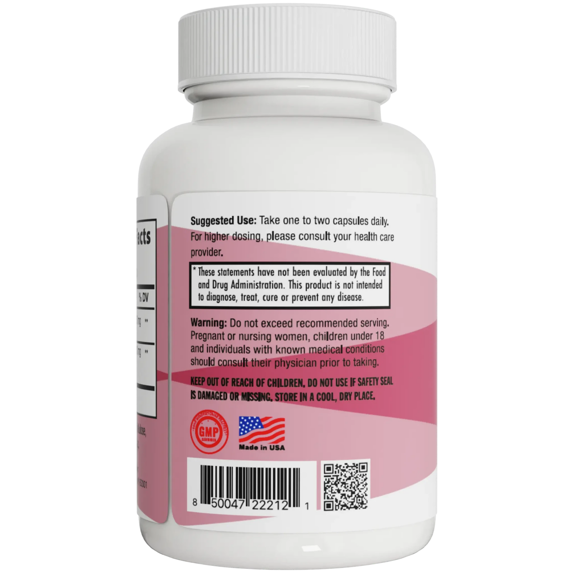 Supplement bottle that is used for weight loss